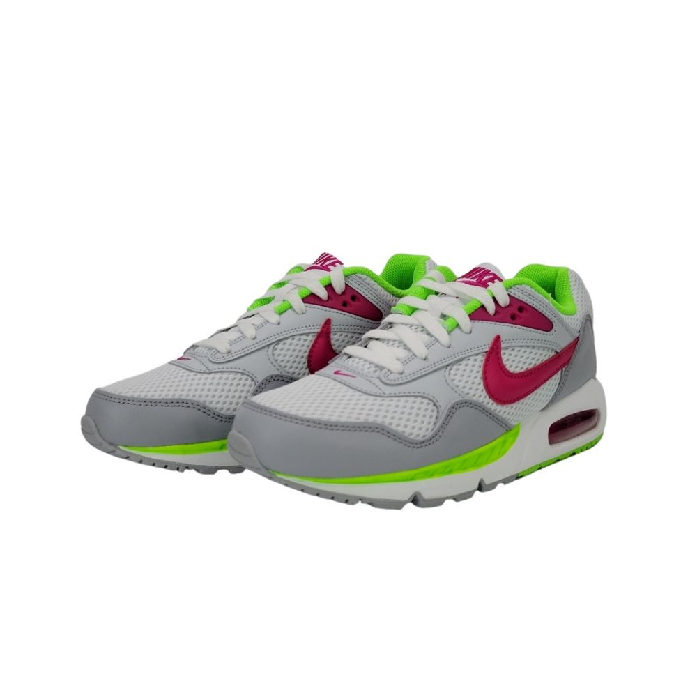 NWT Nike AIR MAX CORRELATE Women's Sneaker Grey/Fireberry 11417-163 Size 7